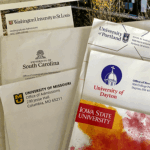Image: examples of university direct mail